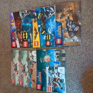 Batman/Action Hero LEGO Instruction Books (Lot)